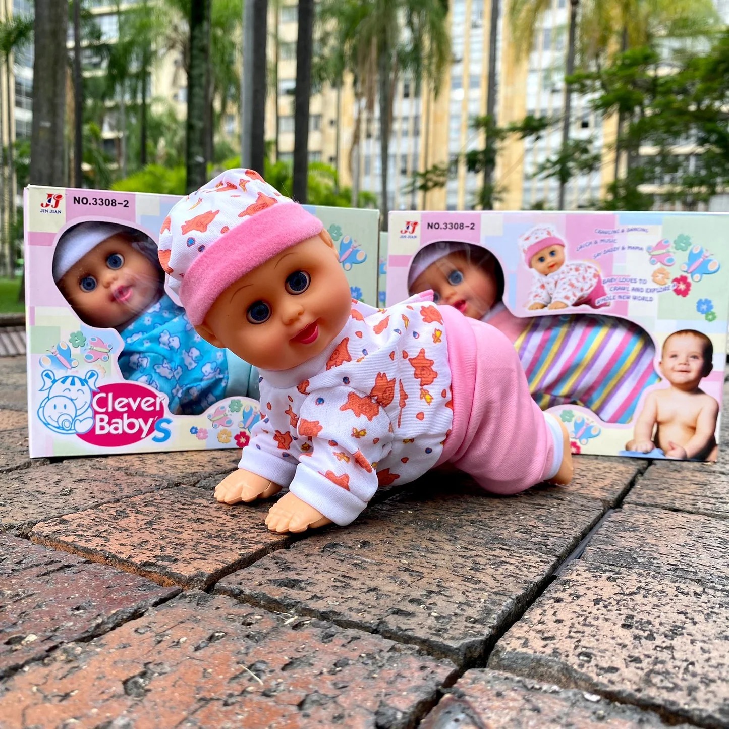 Miniatura 2 de Bebe Gateador Con Sonido Y Movimiento